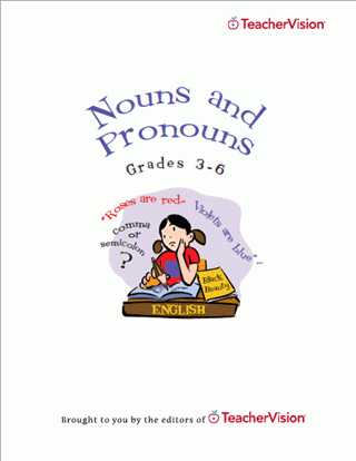 Nouns &amp; Pronouns Printable Book (3-6) - TeacherVision